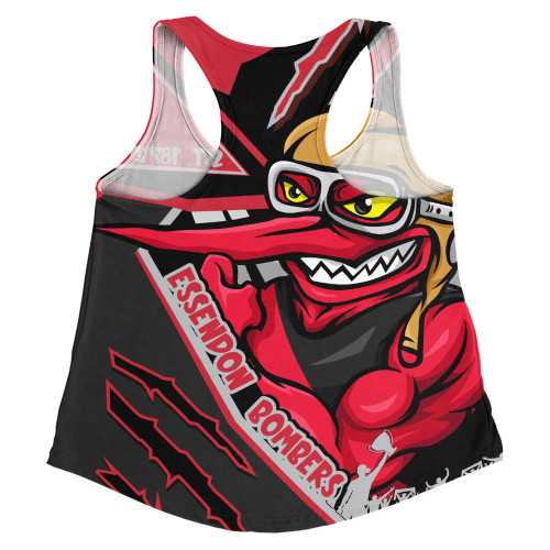 Essendon Women Racerback Singlet Battlefield Glory Gear