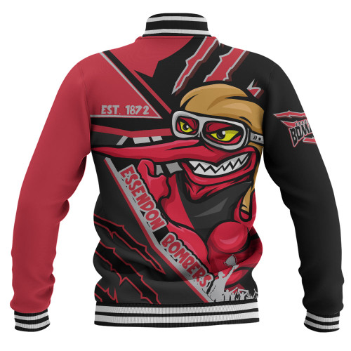 Essendon Baseball Jacket Battlefield Glory Gear Essendon Baseball Jacket Battlefield Glory Gear