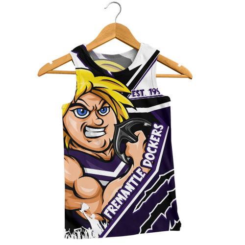 Fremantle Men Singlet Battlefield Glory Gear