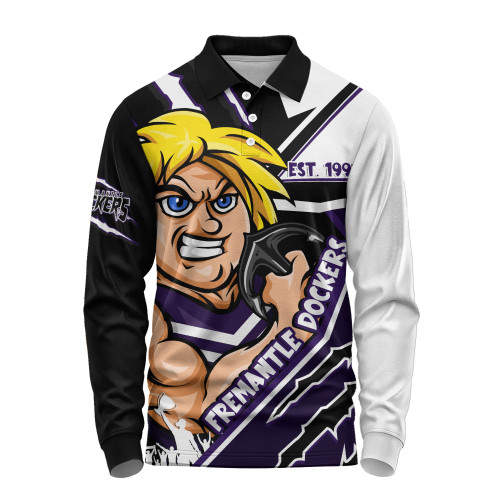 Fremantle Long Sleeve Polo Shirt Battlefield Glory Gear