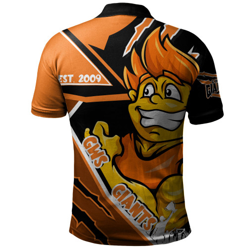 GWS GIANTS Polo Shirt Battlefield Glory Gear GWS GIANTS Polo Shirt Battlefield Glory Gear