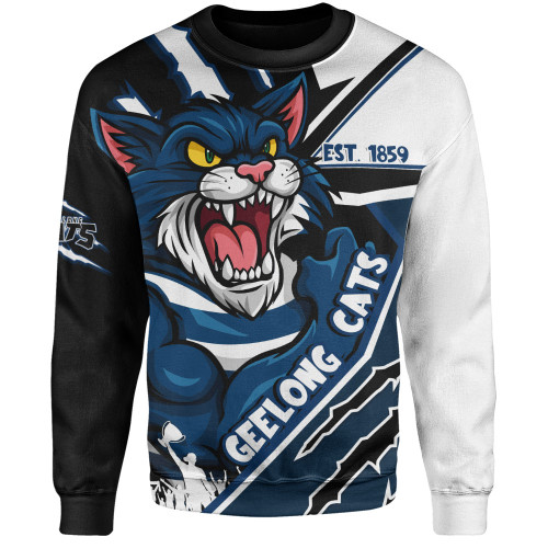 Geelong Cats Sweatshirt Battlefield Glory Gear