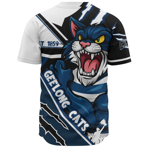Geelong Cats Baseball Shirt Battlefield Glory Gear