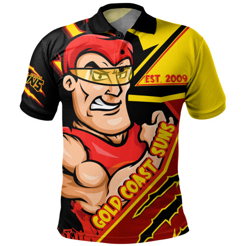 Gold Coast SUNS Polo Shirt Battlefield Glory Gear