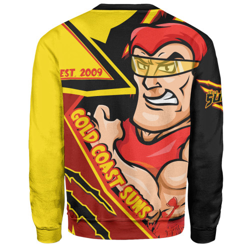 Gold Coast SUNS Sweatshirt Battlefield Glory Gear
