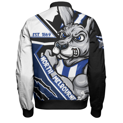 North Melbourne Bomber Jacket Battlefield Glory Gear North Melbourne Bomber Jacket Battlefield Glory Gear