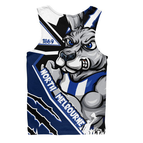 North Melbourne Men Singlet Battlefield Glory Gear North Melbourne Men Singlet Battlefield Glory Gear