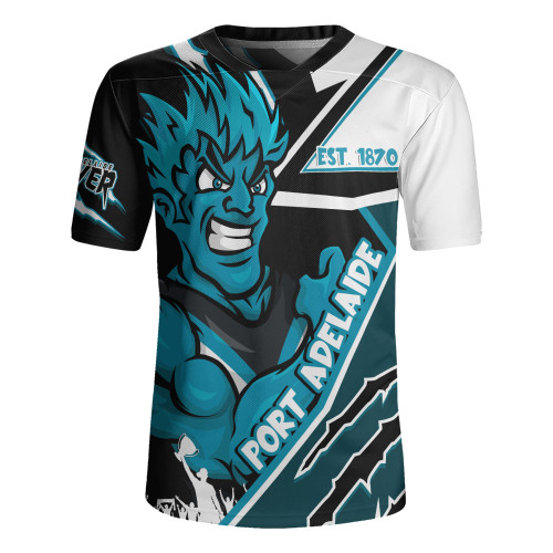 Port Adelaide Rugby Jersey Battlefield Glory Gear