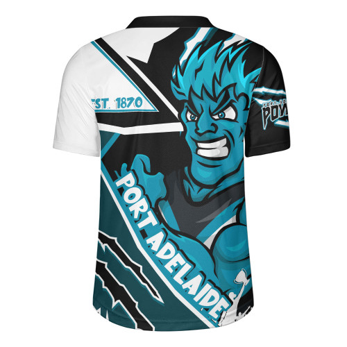 Port Adelaide Rugby Jersey Battlefield Glory Gear