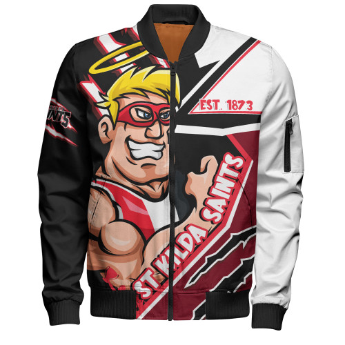 St Kilda Bomber Jacket Battlefield Glory Gear
