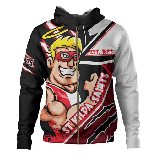 St Kilda Hoodie Battlefield Glory Gear St Kilda Hoodie Battlefield Glory Gear