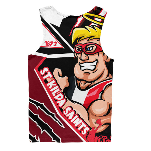 St Kilda Men Singlet Battlefield Glory Gear St Kilda Men Singlet Battlefield Glory Gear
