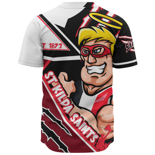 St Kilda Baseball Shirt Battlefield Glory Gear