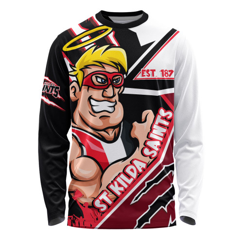 St Kilda Long Sleeve T-shirt Battlefield Glory Gear