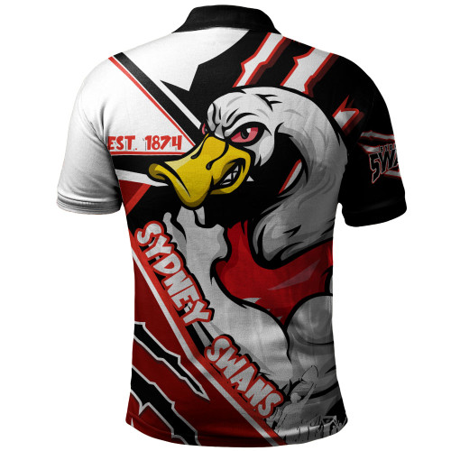 Sydney Swans Polo Shirt Battlefield Glory Gear Sydney Swans Polo Shirt Battlefield Glory Gear