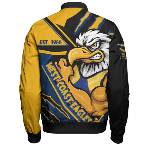 West Coast Eagles Bomber Jacket Battlefield Glory Gear West Coast Eagles Bomber Jacket Battlefield Glory Gear