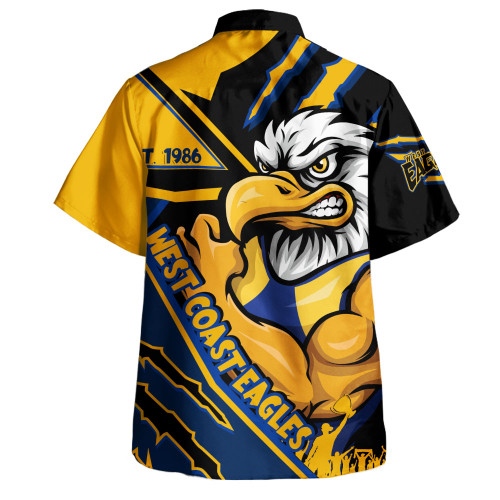 West Coast Eagles Hawaiian Shirt Battlefield Glory Gear