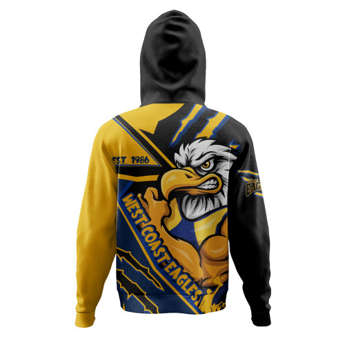 West Coast Eagles Hoodie Battlefield Glory Gear