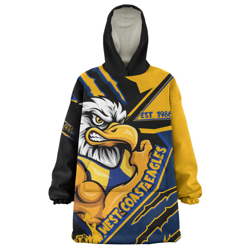 West Coast Eagles Snug Hoodie Battlefield Glory Gear