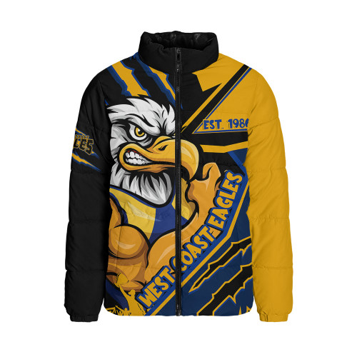 West Coast Eagles Padded Jacket Battlefield Glory Gear