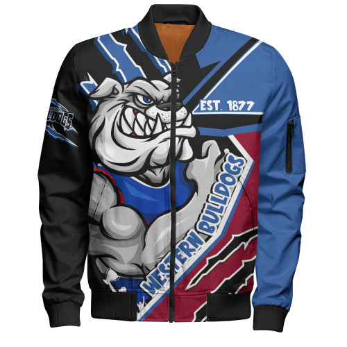 Western Bulldogs Bomber Jacket Battlefield Glory Gear