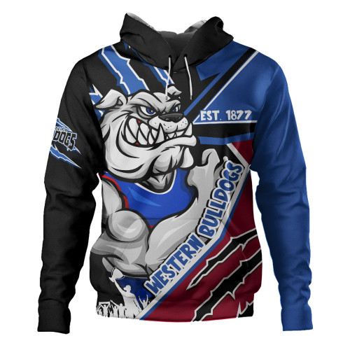Western Bulldogs Hoodie Battlefield Glory Gear Western Bulldogs Hoodie Battlefield Glory Gear