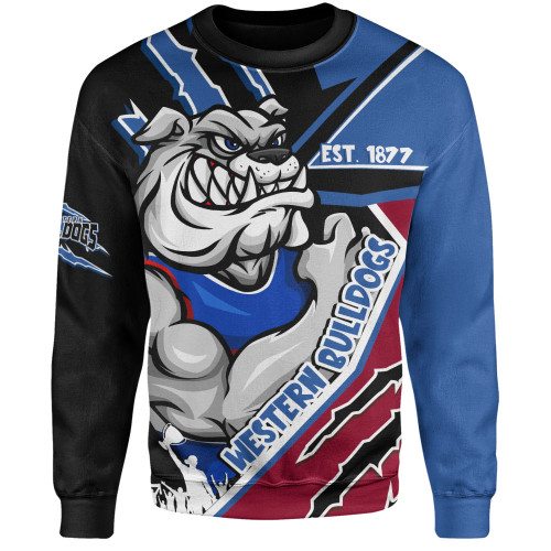 Western Bulldogs Sweatshirt Battlefield Glory Gear