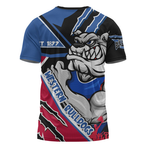 Western Bulldogs T-Shirt Battlefield Glory Gear Western Bulldogs T-Shirt Battlefield Glory Gear