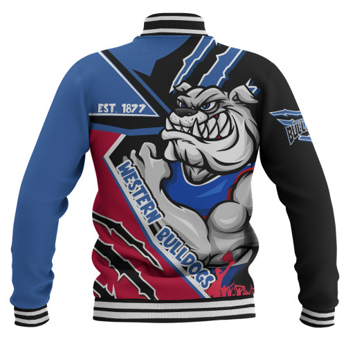 Western Bulldogs Baseball Jacket Battlefield Glory Gear Western Bulldogs Baseball Jacket Battlefield Glory Gear