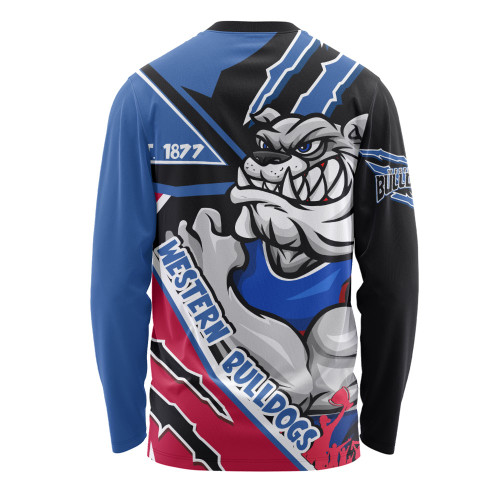 Western Bulldogs Long Sleeve T-shirt Battlefield Glory Gear Western Bulldogs Long Sleeve T-shirt Battlefield Glory Gear