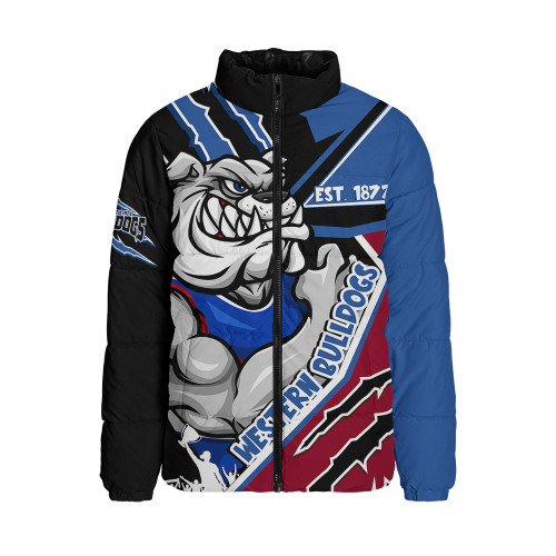 Western Bulldogs Padded Jacket Battlefield Glory Gear