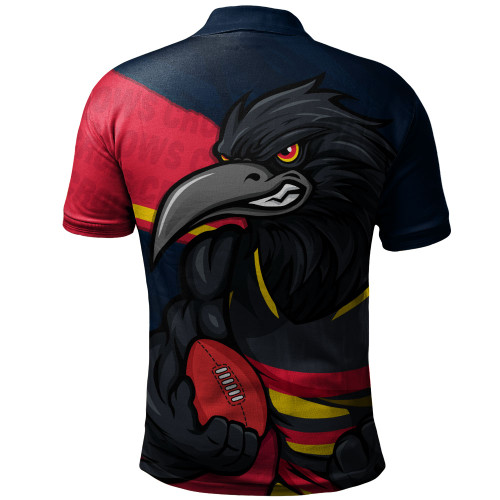 Adelaide Crows Polo Shirt Defend The Pride