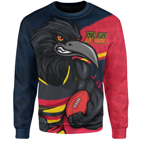 Adelaide Crows Sweatshirt Defend The Pride