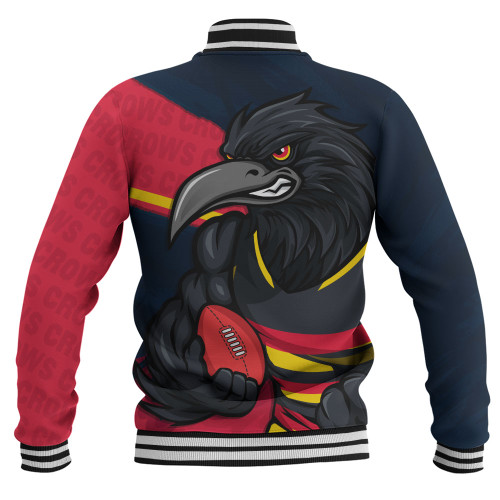 Adelaide Crows Baseball Jacket Defend The Pride Adelaide Crows Baseball Jacket Defend The Pride