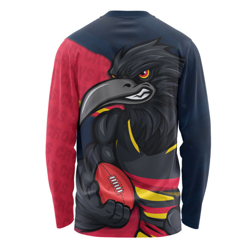 Adelaide Crows Long Sleeve T-shirt Defend The Pride Adelaide Crows Long Sleeve T-shirt Defend The Pride