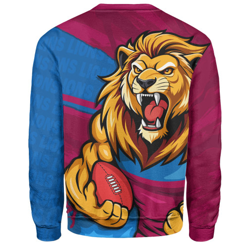 Brisbane Lions Sweatshirt Defend The Pride
