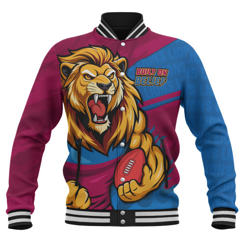 Brisbane Lions Baseball Jacket Defend The Pride Brisbane Lions Baseball Jacket Defend The Pride