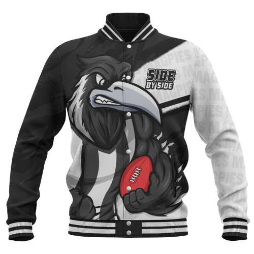 Collingwood Baseball Jacket Defend The Pride