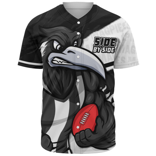 Collingwood Baseball Shirt Defend The Pride