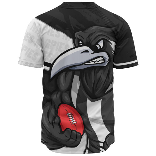 Collingwood Baseball Shirt Defend The Pride