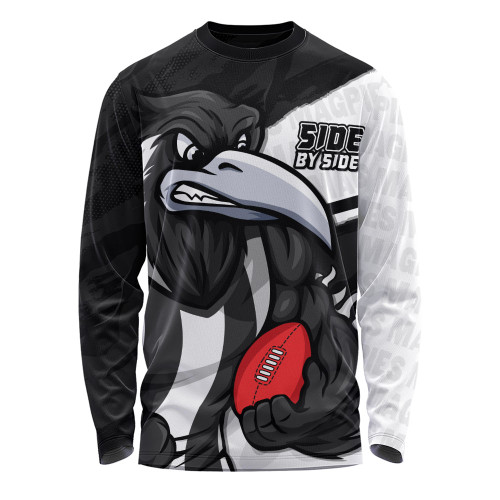 Collingwood Long Sleeve T-shirt Defend The Pride