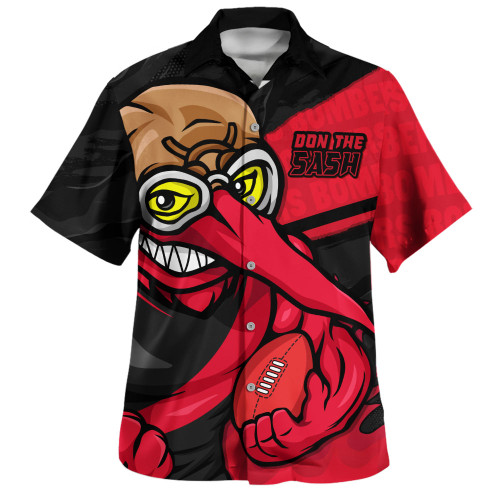 Essendon Hawaiian Shirt Defend The Pride