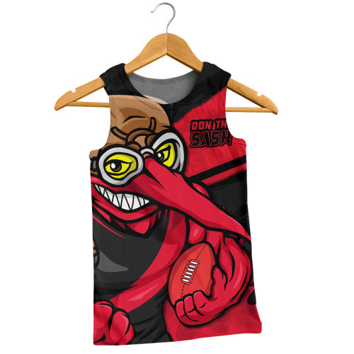 Essendon Men Singlet Defend The Pride