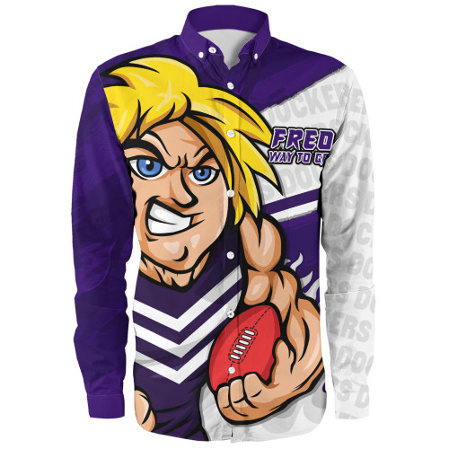 Fremantle Long Sleeve Shirt Defend The Pride Fremantle Long Sleeve Shirt Defend The Pride