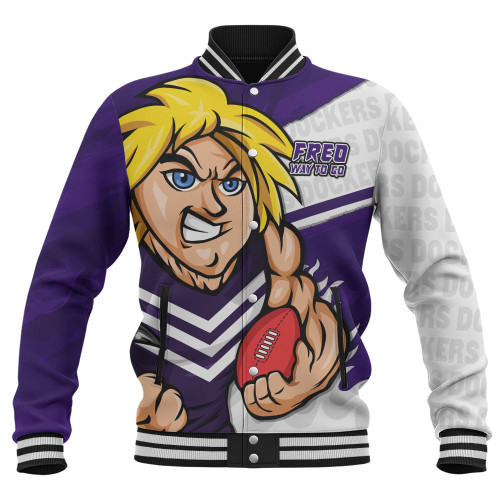 Fremantle Baseball Jacket Defend The Pride Fremantle Baseball Jacket Defend The Pride