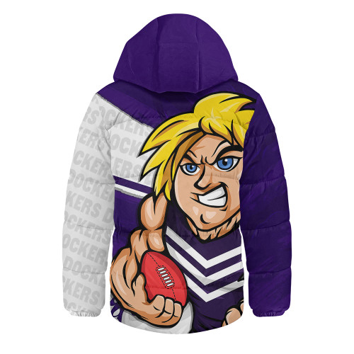Fremantle Hooded Padded Jacket Defend The Pride