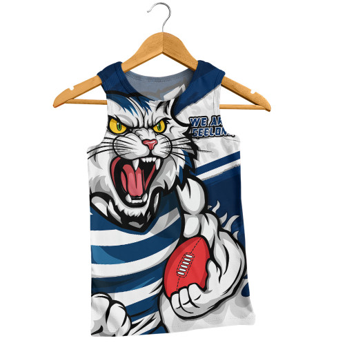 Geelong Cats Men Singlet Defend The Pride Geelong Cats Men Singlet Defend The Pride