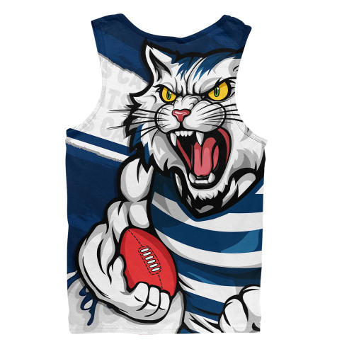 Geelong Cats Men Singlet Defend The Pride Geelong Cats Men Singlet Defend The Pride