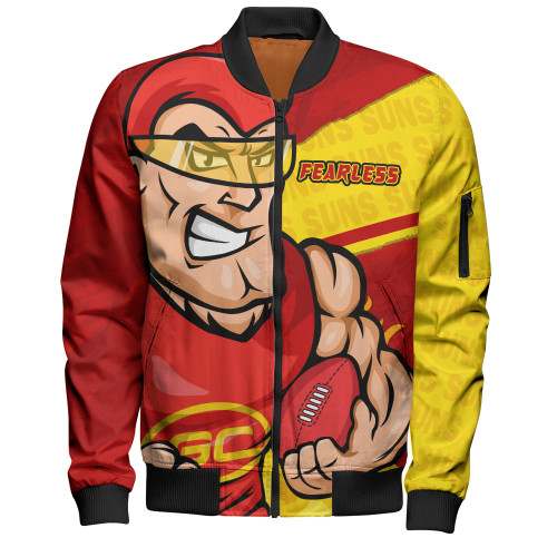 Gold Coast SUNS Bomber Jacket Defend The Pride