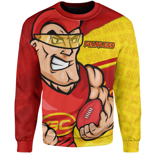 Gold Coast SUNS Sweatshirt Defend The Pride